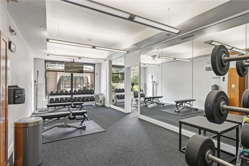 View of gym