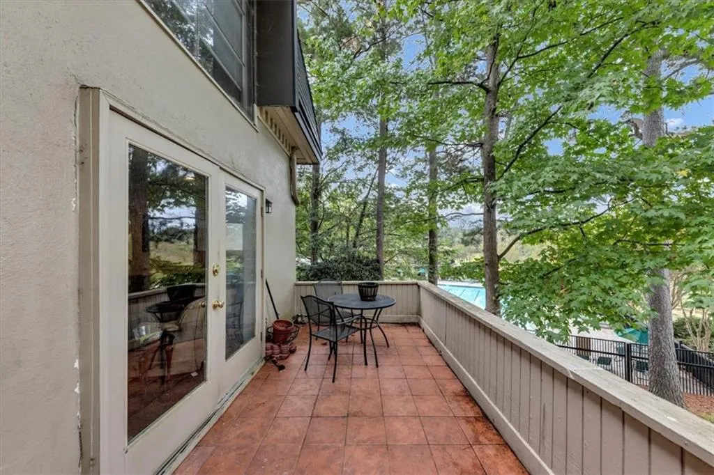 Deck is tiled