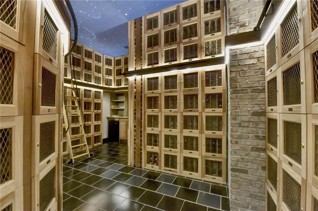 View of wine area