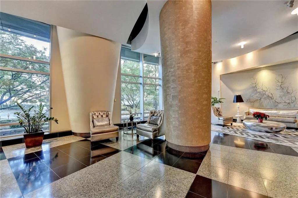 View of building lobby
