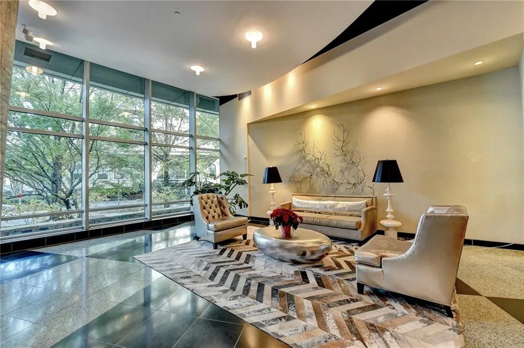 View of community lobby