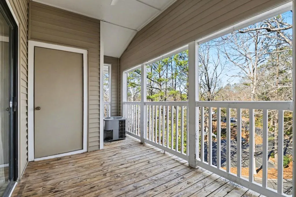 Private Covered Deck
