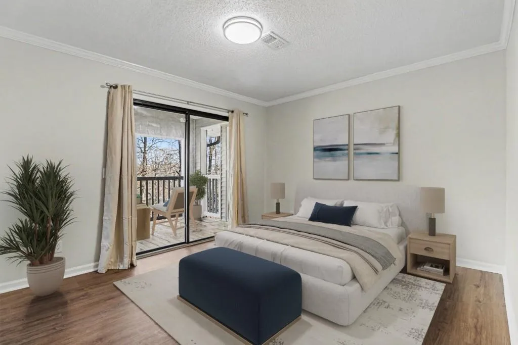 Primary Suite With Private Access To The Deck & An Updated Bathroom