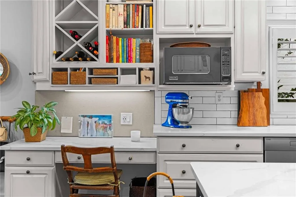 Work space in kitchen