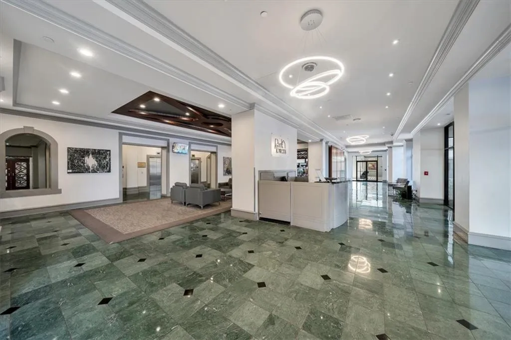 View of community lobby