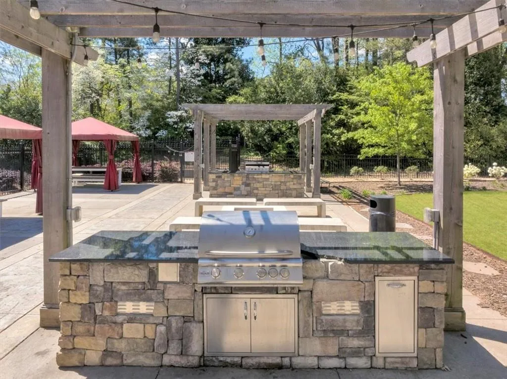 View of Common area grilling area