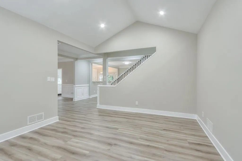 Vaulted Living Room
