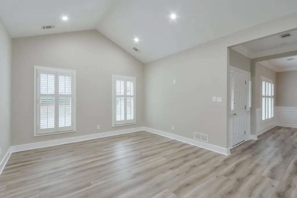 Vaulted Living Room