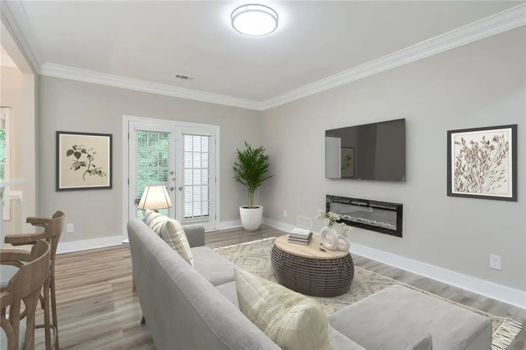 Great Room - Virtually Staged