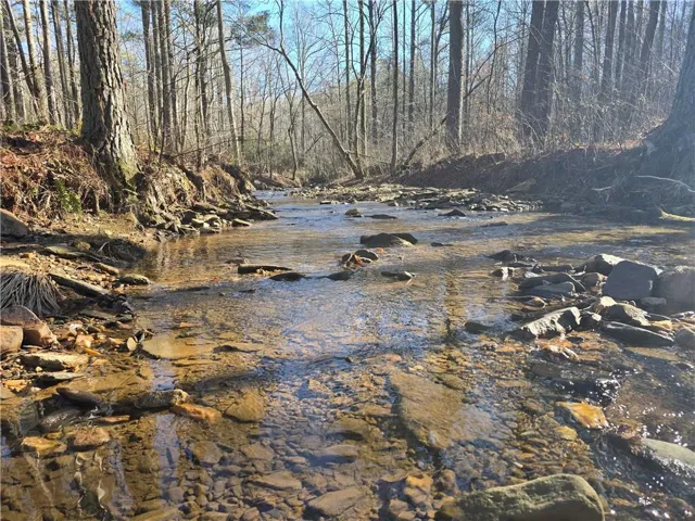Creek at property