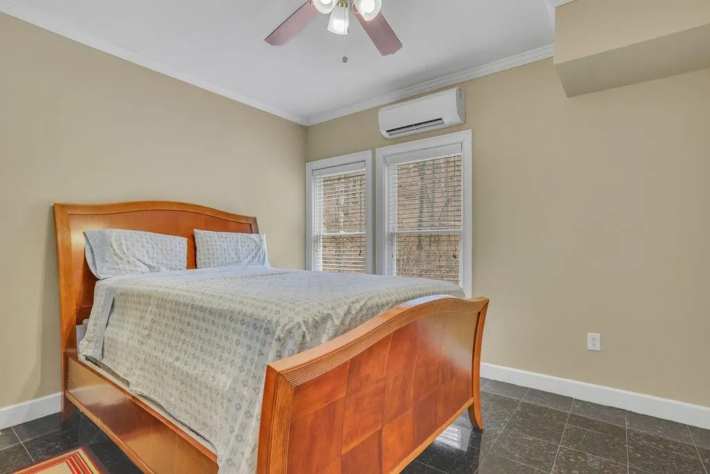 Basement bedroom