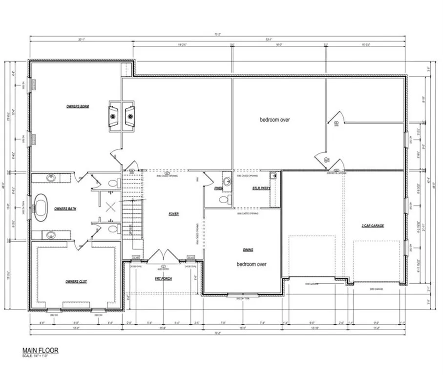 Level One Floor Plan