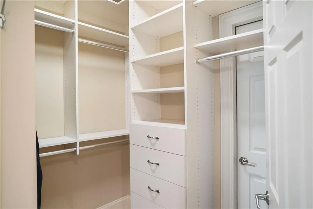 View of spacious closet View of spacious closet