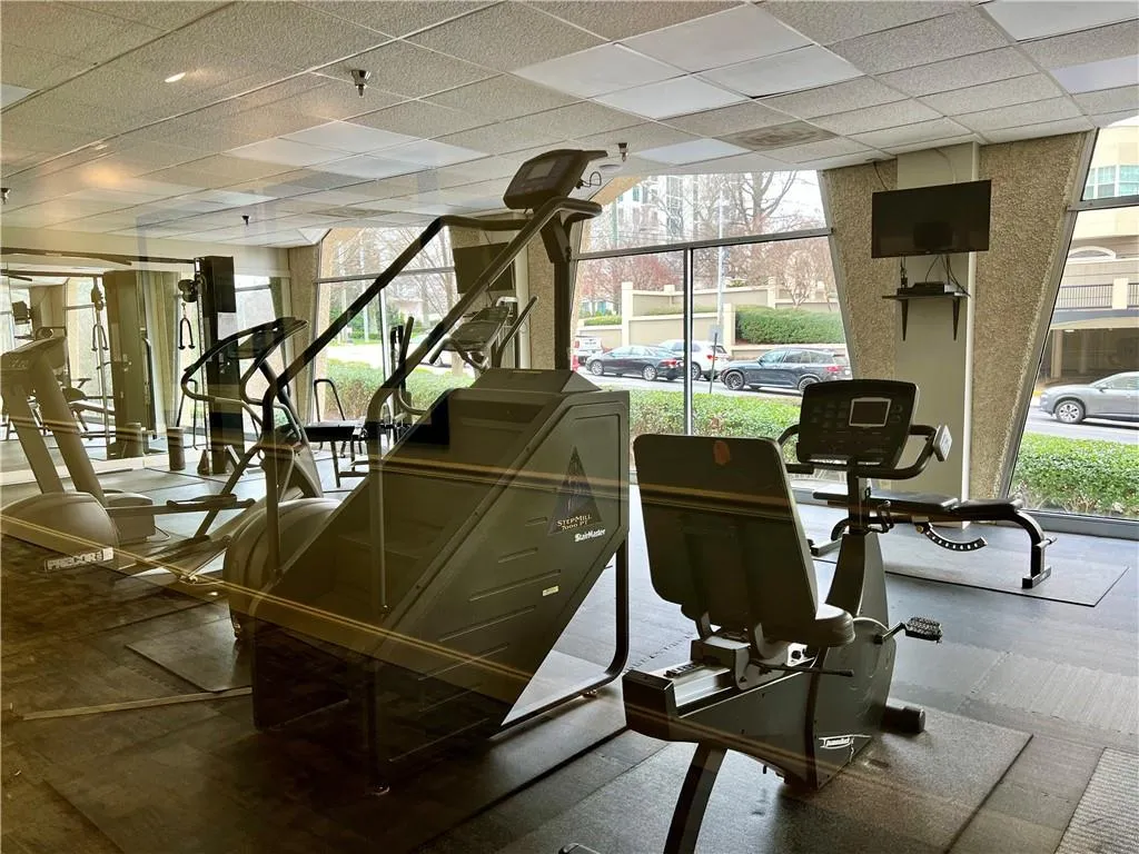 Located on M level - all the equipment needed for a full workout.