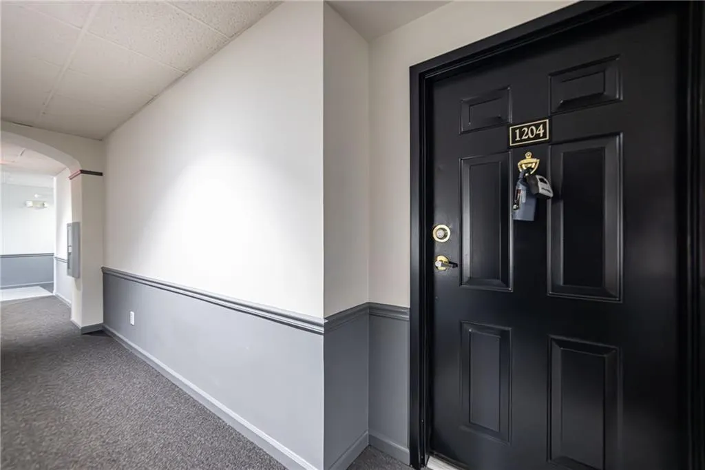 Doorway to property