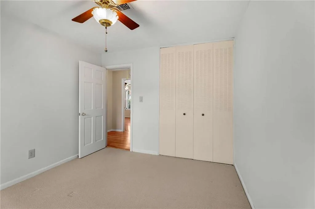 Another view of 2nd bedroom large closet. Another view of 2nd bedroom large closet.