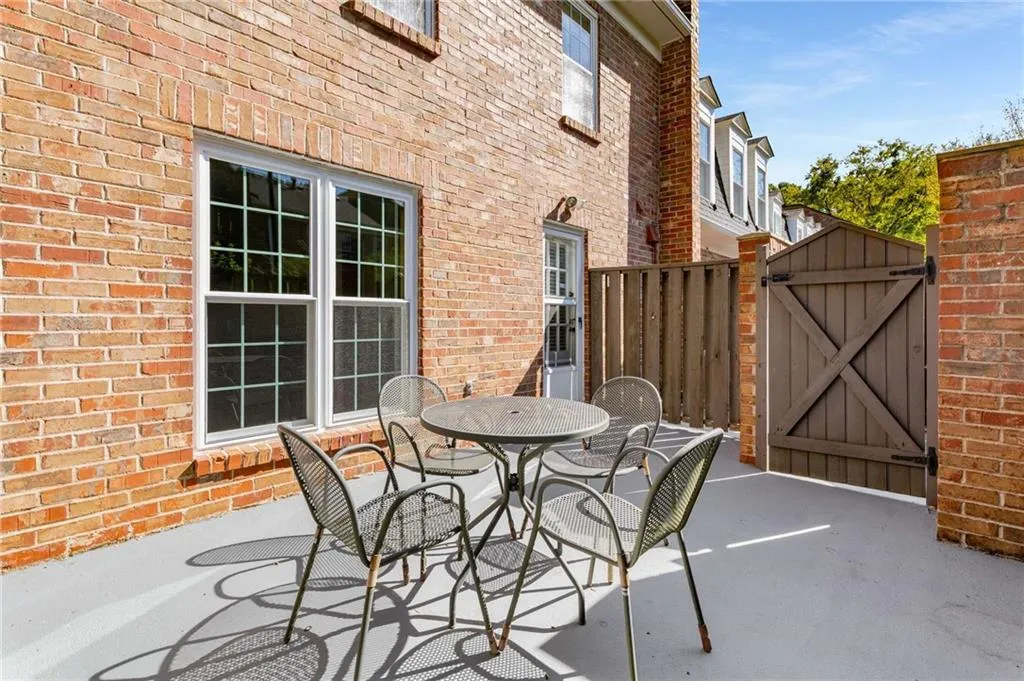 Recently resurfaced large patio. Recently resurfaced large patio.