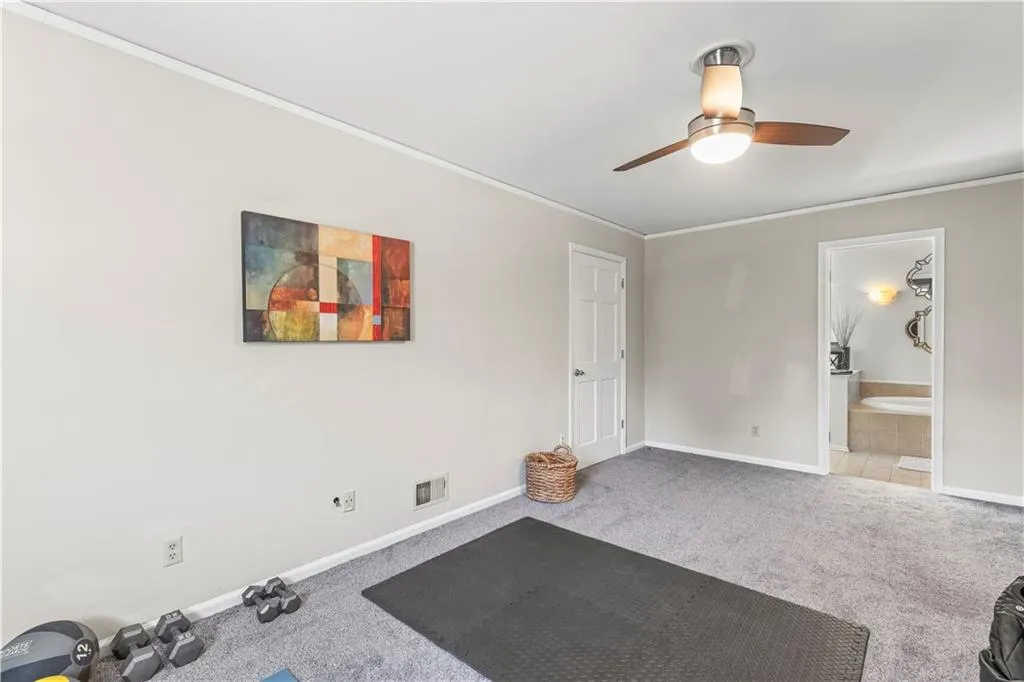 Upstairs Second Primary Bedroom used as a bonus room