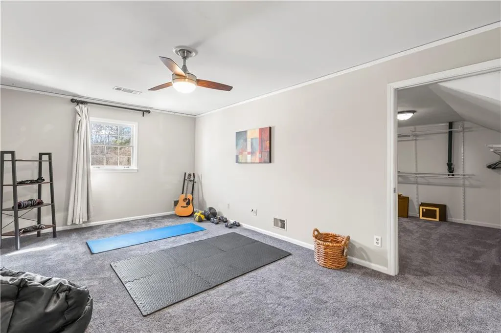 Upstairs Second Primary Bedroom used as a bonus room