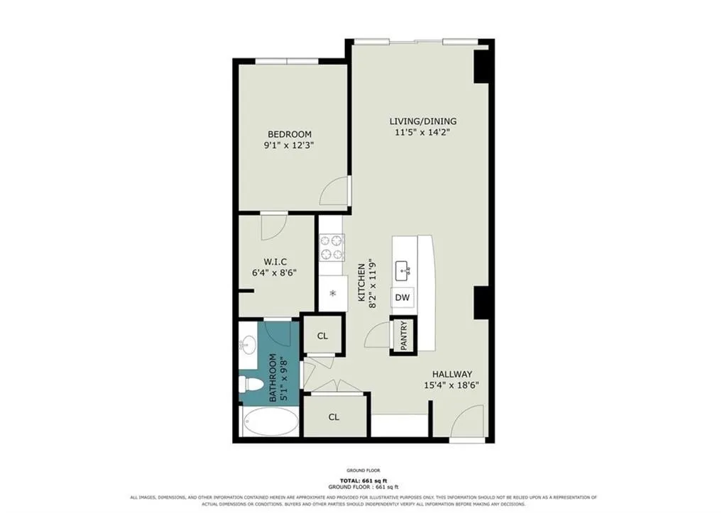 250 Pharr Road Ne Unit 315, Atlanta, Georgia 30305, 1 Bedroom Bedrooms, 0 ,1 BathroomBathrooms,Residential,For Sale,250 Pharr Road Ne Unit 315,7826505