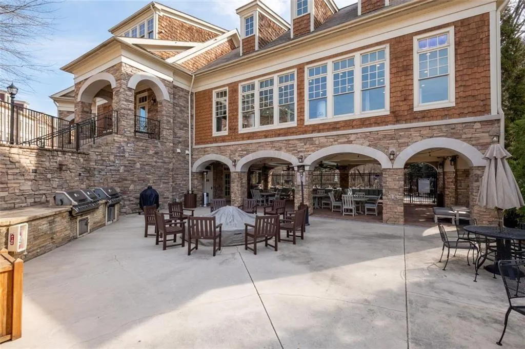 Back of Clubhouse, Pool and Fitness Center