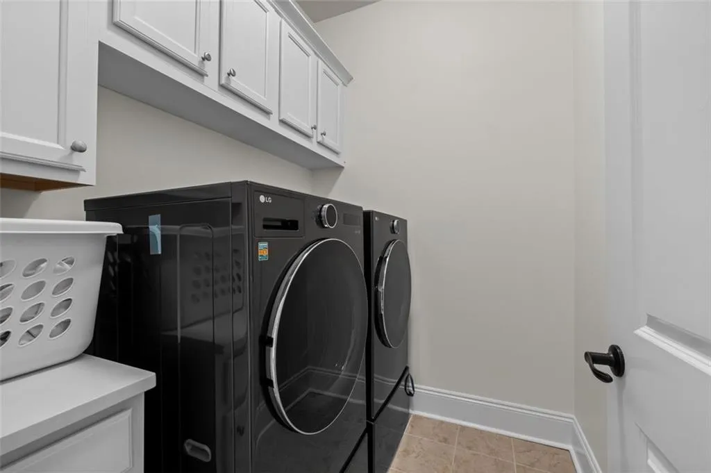 Good size Laundry Room with great storage