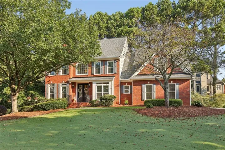 Brick home with New Roof