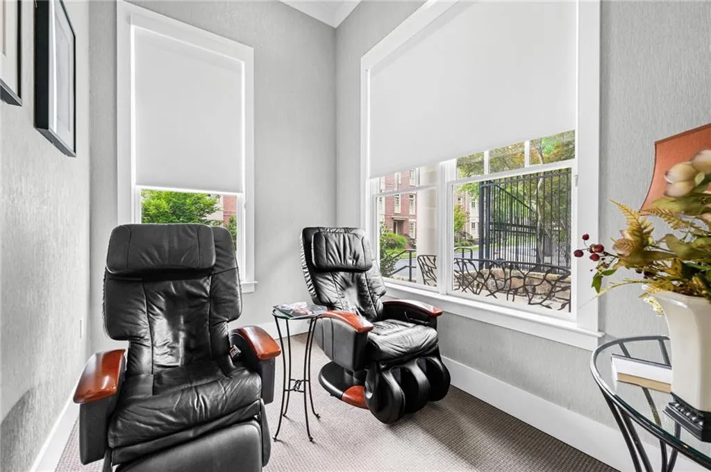 Massage chairs to ease any stress located in the multi-level community clubhouse overlooking the pool area.