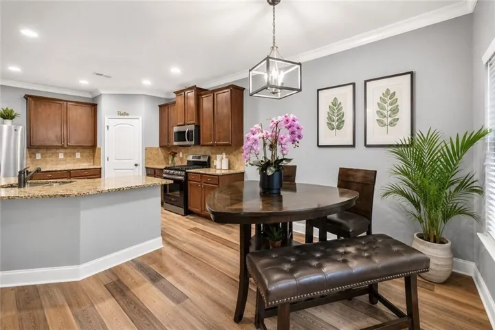 Massive gathering space with fireplace