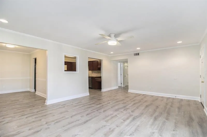 Living Room/Dining Room - Virtually Staged