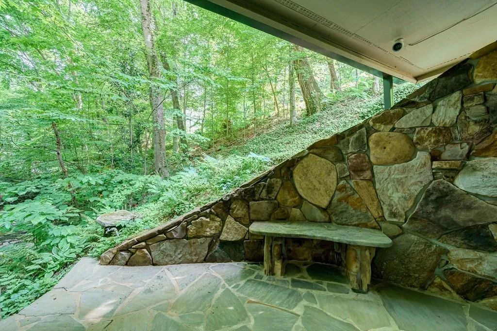 private patio off of the primary suite