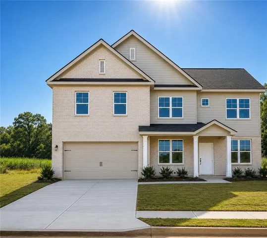 The Leighton Floor Plan with Private Back Yard!