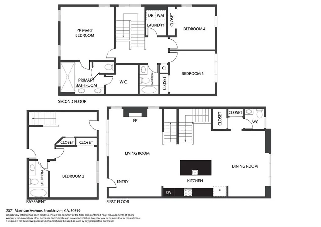 2071 Morrison Avenue, Brookhaven, Georgia 30319, 4 Bedrooms Bedrooms, ,3 BathroomsBathrooms,Residential,For Sale,2071 Morrison Avenue,7625865