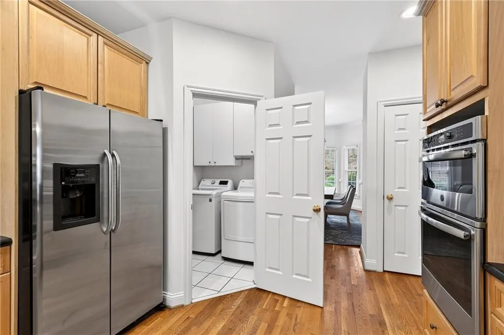 Laundry room on main level