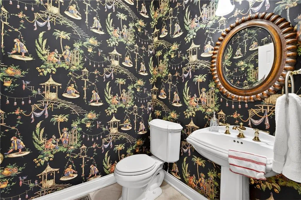 Powder room on main