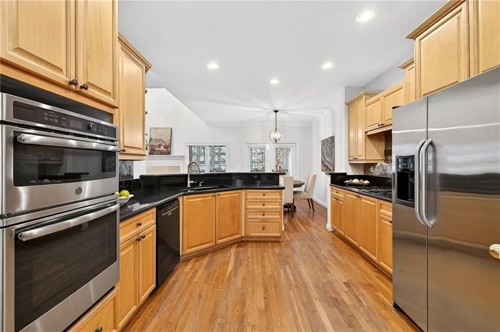 Hardwood floors throughout
