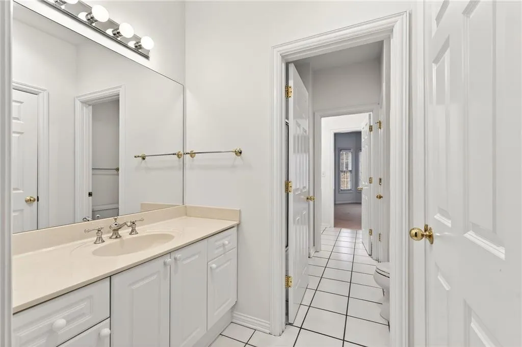 Jack and Jill bathroom