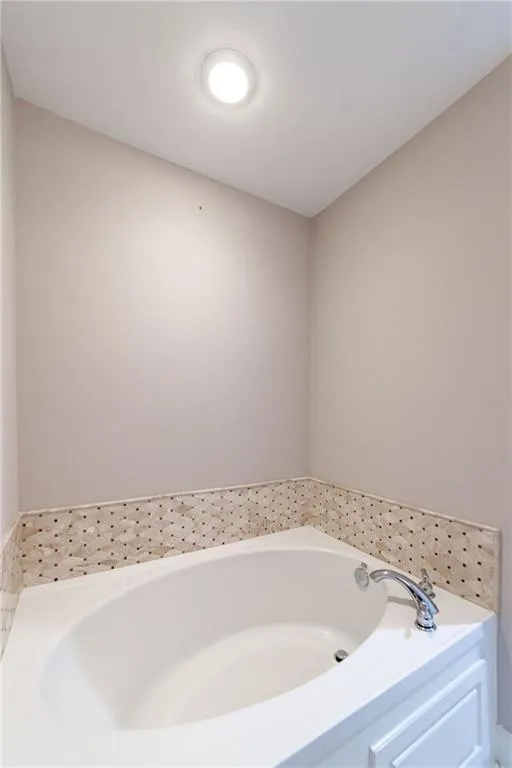 Bathroom with a bath