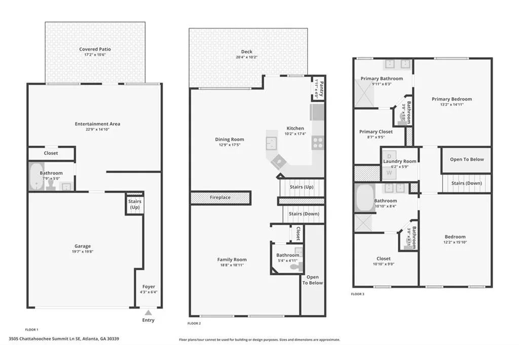 3505 Chattahoochee Summit Lane Se Unit 25, Atlanta, Georgia 30339, 3 Bedrooms Bedrooms, ,3 BathroomsBathrooms,Residential,For Sale,3505 Chattahoochee Summit Lane Se Unit 25,7627990