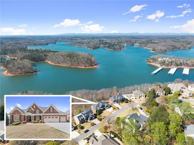 A view like this is rarely offered in Harbour Point or anywhere on Lake Lanier