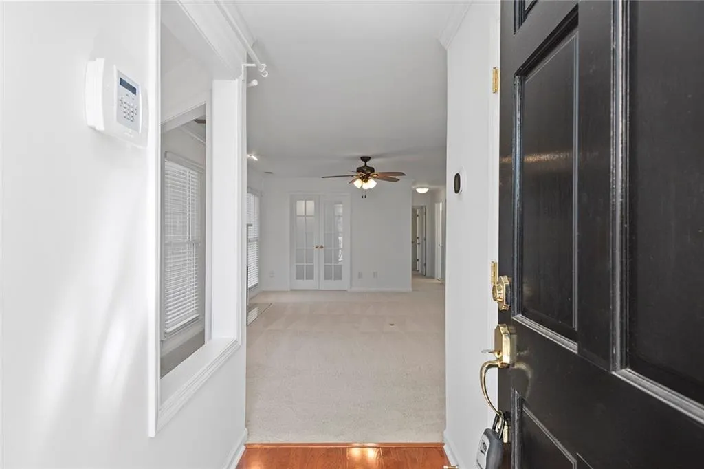 foyer with large closet