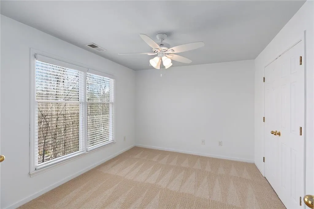 bright and light secondary bedroom