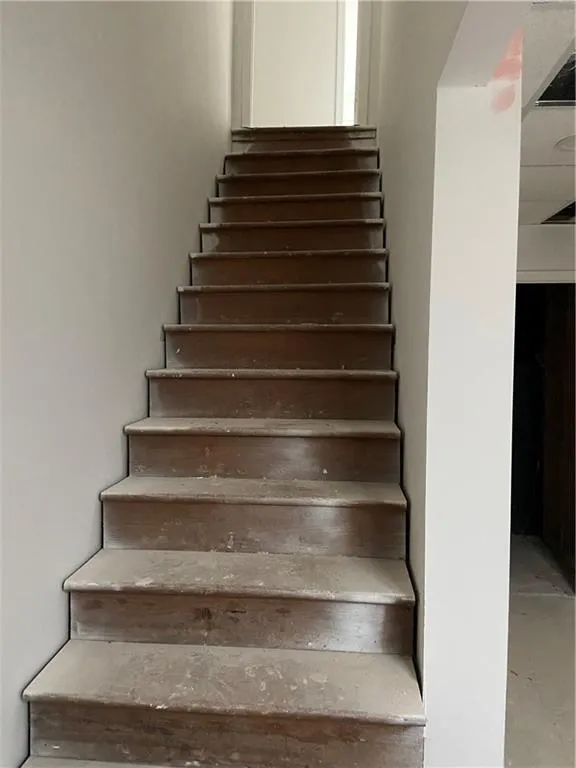 View of stairs