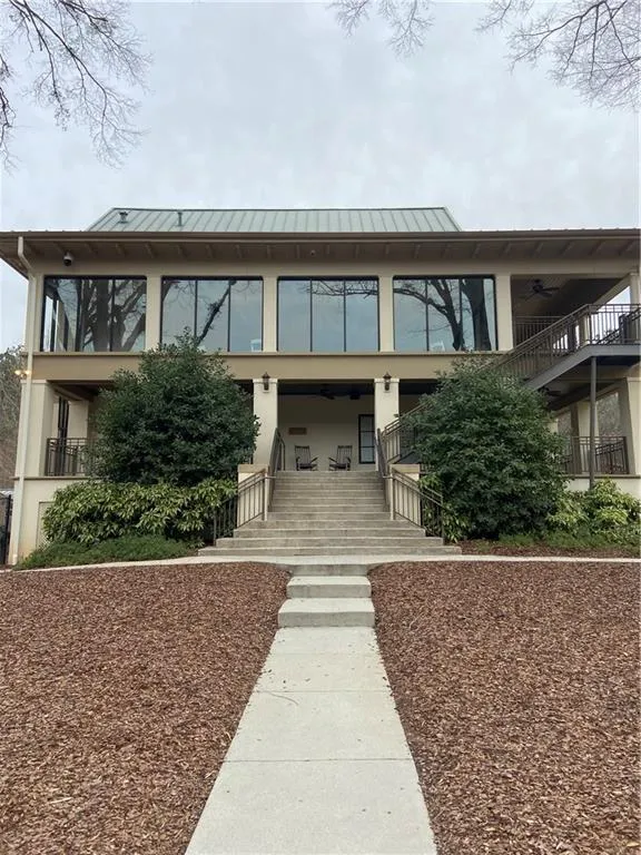 Clubhouse Rear with deck seating