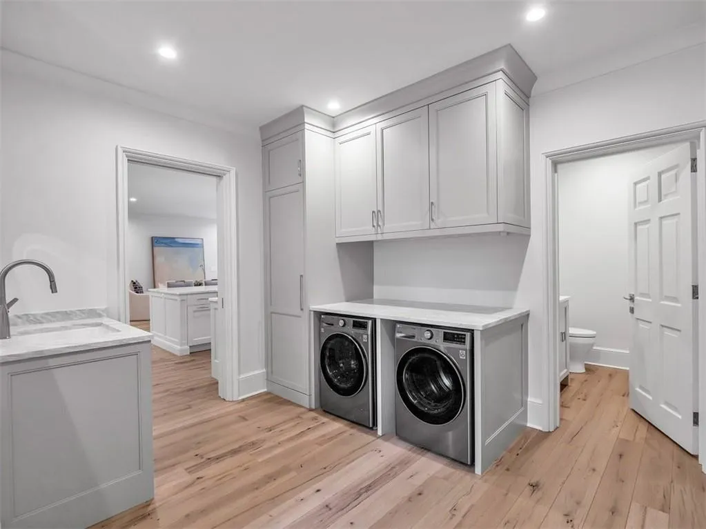 main level laundry
