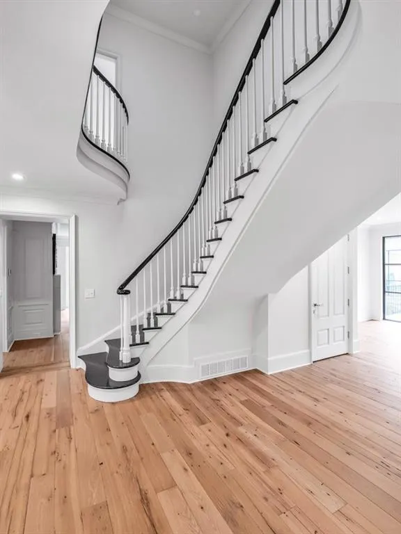 upper level staircase