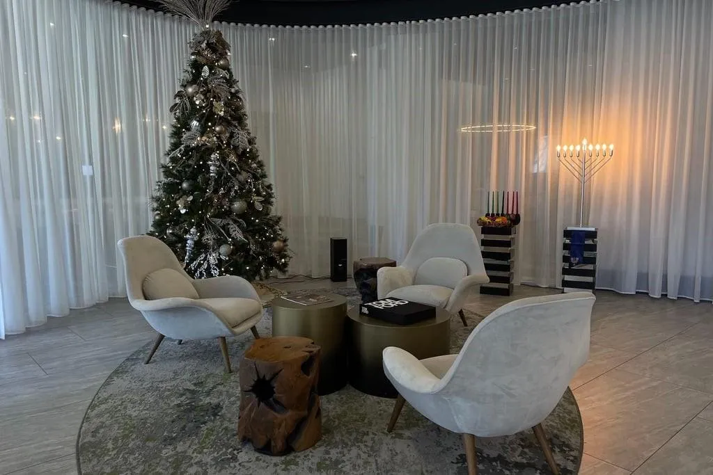 View of living area