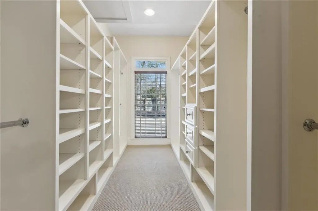 Dual Custom Closet in the Primary Bedroo