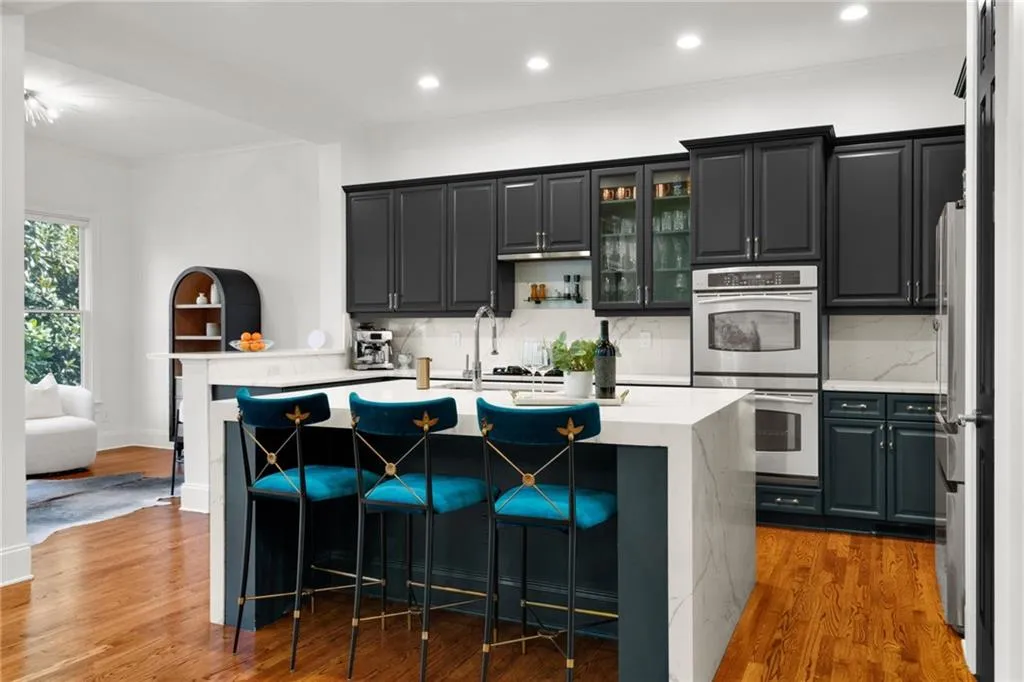 Updated cabinet color, MASSIVE ISLAND, new SS appliances