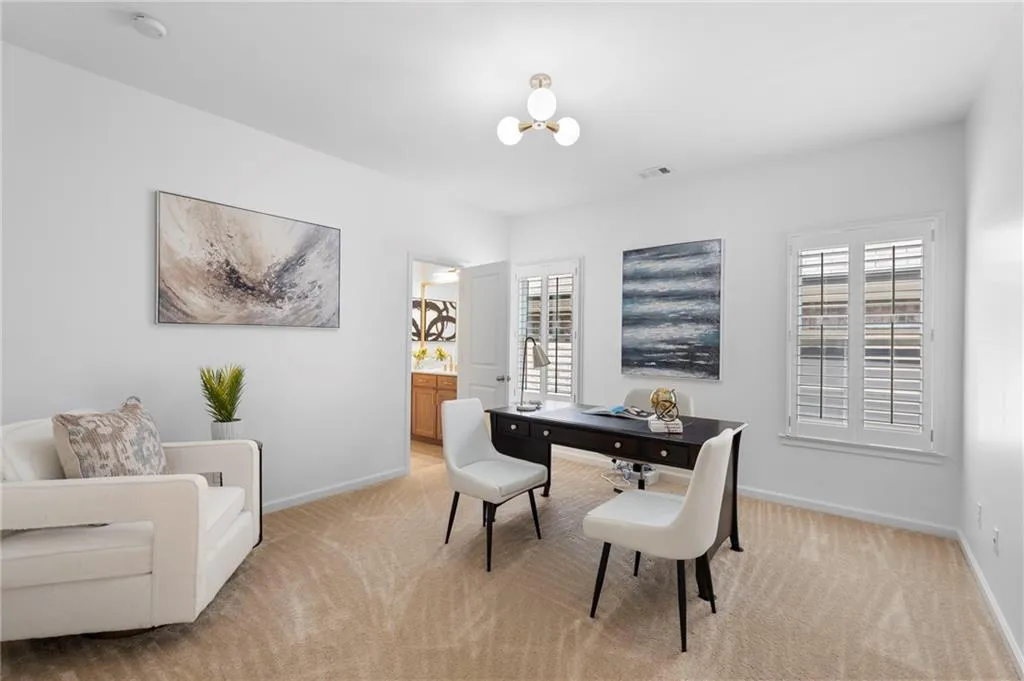 Bedroom/office on top floor